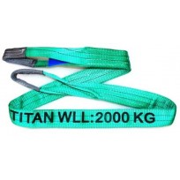 Websling - 2T Titan Extra Wide Green 2PLY 60mm | Websling -  Titan 1.0T to 20.0T WLL