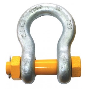 Shackle - Titan Safety Anchor Bow (4Pce) | Shackle - Rated | Recovery Equip | 4 X 4 Attachments  | Titan Yellow Pin