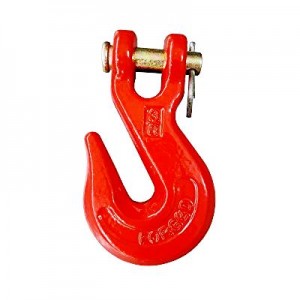 Grab Hook - Clevis Red G70 | Fittings - Rated G70 & G80 | Std G70 Claw & Grab Hk Only