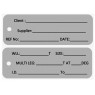 Identification Alloy Tag - Client Blank