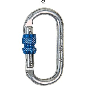 Karabiner - Steel Screwgate Oval 22kN | Height Safety Equipment