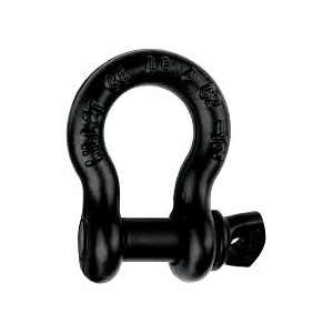 Shackle - Titan BLACK Bow (2Pce) | Titan Yellow Pin | Shackle - Rated