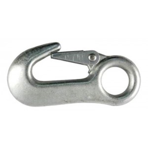 4.5T (3500lb) MBL ZP Forged Tow Hook c/w Latch | Fittings - Rated G70 & G80
