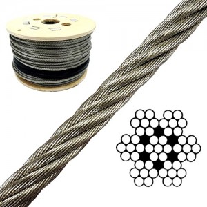 Galv Wire Rope - 7X7 | Wire Rope - Galvanized
