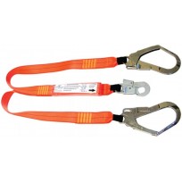 2.0m Double Lanyard C/W Scaffold Hks | Height Safety Equipment
