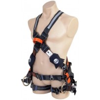 QSI Live Wire Harness - Full Body c/w Supports | Height Safety Equipment