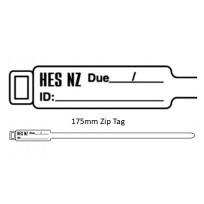 HES Zip Tag 175mm | Tags & Product Inspection