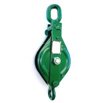 Pulley - Green Single Snatch Block | Pulley Blocks & Sheaves | Rated Pulleys