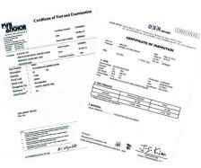 Product Certificates