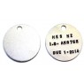 ID Disc - Blank Alloy 50mm