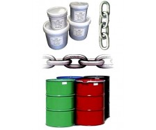 CHAINS - Galv, Black, Barrier