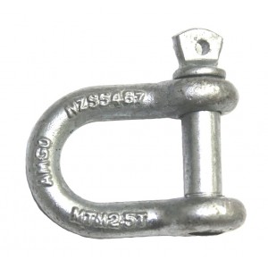 2.5T Trailer Shackle - HDG MTM 11.6mm Pin | Trailer Shackles - Rated | Trailer Parts | Galv Tralier Shackle Only