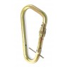 Karabiner - Steel Offset Screwgate Large c/w Captive Pin