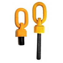 Swivel Lifting Eye Ring - SLR Grade 80 | SLR Lifting Eye Bolts | G80 - Bolt-On & Clip-On Fitting | Eye Bolt & Eye Nut | G80 - SLR Components