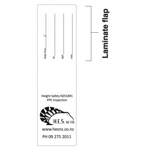 Inspection Tag - PPE Height Safety | Tags & Product Inspection