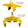 Camlok Lifting Block Grabs c/w Rubber Liner