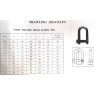 Trawl Shackle - Square Head Mild Steel