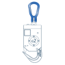 2.5T elebia Remote Release Hook c/w Pearlink