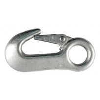 4.5T (3500lb) MBL ZP Forged Tow Hook c/w Latch | Fittings - Rated G70 & G80