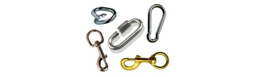 Karabiners, Dog Snaps, Quick & Split Links