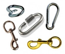 Karabiners, Dog Snaps, Quick & Split Links