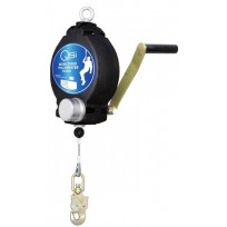 QSI Retractable Cable Block 30m c/w Hoisting Winch | Height Safety Equipment