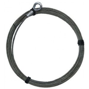 6mm Galv 7x19 Wire Rope 60m | Clearance & Specials