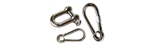 Shackles, Karabiners, Locking Pins