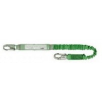 1.0m Elastic 170kg Lanyard c/w Heavy DA Hooks | Height Safety Equipment