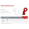 5.0T SLR Eye Type Elephant Foot (20T MBS) 