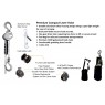 Premium KX Mini Lever Hoist 1.5m c/w Carry Bag