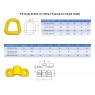 SLR G80 Bolt-On D.Ring c/w 2 Hole Saddle