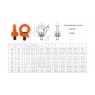 Swivel BB Eye Bolt C/w Key - SLR G80