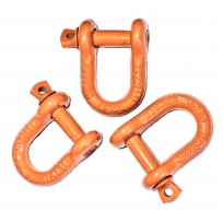 Trailer Shackle - 2.5T MTM Orange 11mm Pin | Trailer Shackles - Rated | Trailer Parts | Galv Tralier Shackle Only
