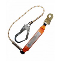 2.0m Kermantle Rope Lanyard C/W Scaffold Hk | Height Safety Equipment