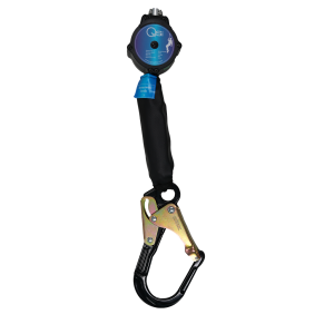 2.0m Retractable Micron Lanyard c/w Scaffold Hk | Height Safety Equipment