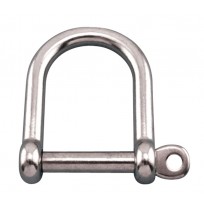 Shackle Wide Body - SS316 Dee  | Shackles & Karabiners | Shackle & Clevis Links