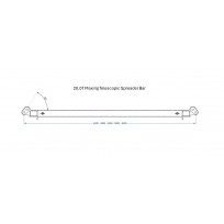 20T Maxirig Spreader Bar 4.4m-6.4m  | Clearance & Specials