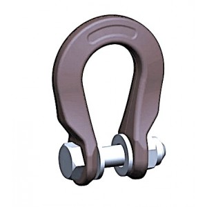 6mm Titan G100 BLUE Uni-Loc Shackle 1.4T | SLR G100 Fittings | Fittings - Rated G70 & G80