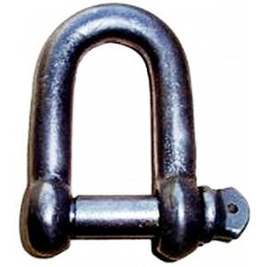 Shackle - Mooring Mild Steel Black Dee | Mooring Chain & Shackles