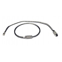2.0mm Stainless Cable 150mm c/w Screw Clasp | Tags & Product Inspection
