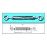 Turnbuckle E/E SS316