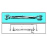 Rigging Screw J/J SS316 
