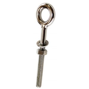 Metric Stainless AISI316 Eye Bolt c/w Nut & Washer | Turnbuckles & Eye Bolts | Eye Bolt & Eye Nut